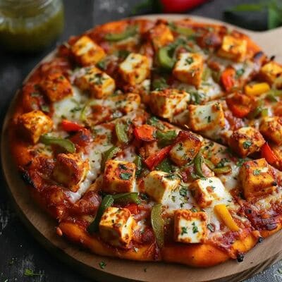 Paneer Tikka  Pizza