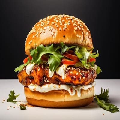 Paneer Tikka Burger